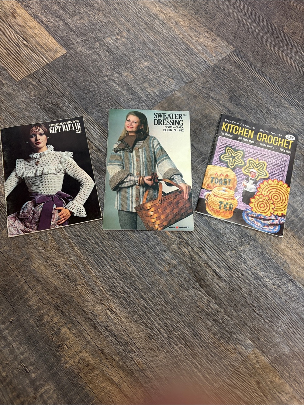 Vintage crochet booklets